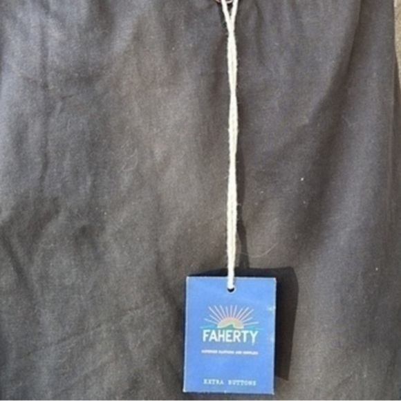 Faherty Men's Chinos in Dark green size 33/34 - Picture 4 of 4